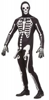 Preview: Skeleton bone costume Willy for men