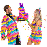 Vista previa: Divertido disfraz de piñata para mujer.