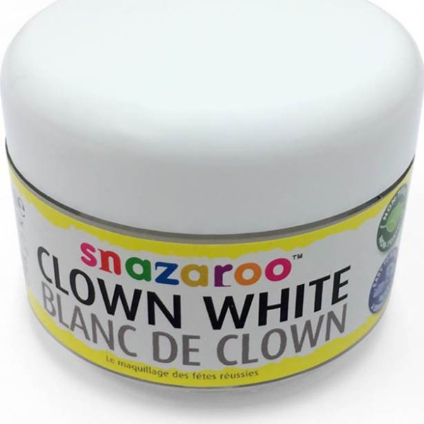 Snazaroo Clown Makeup White 50ml