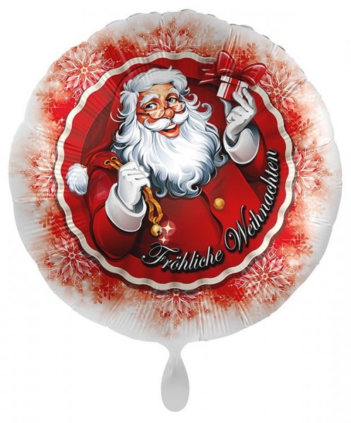Weihnachts-Folienballon Nostalgie 71cm