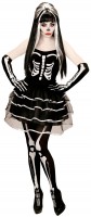 Vorschau: Skelett-Lady Hanna Kostüm