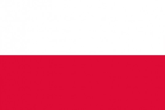 Polen Fan Flagge 1,5m x 90cm