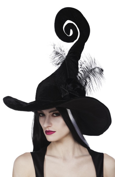 Wacky black witch hat