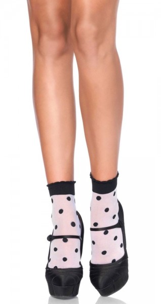Pink dots stockings 40 DEN