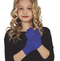Gloves for children in blue