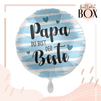 Vorschau: Balloha Geschenkbox DIY Bester Papa XL