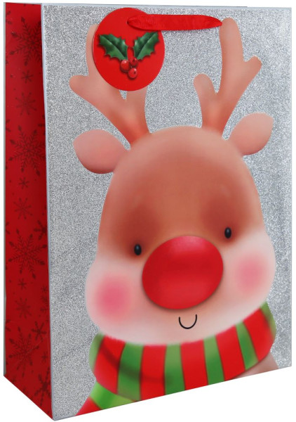 Rudolph XL Geschenktüte 49 x 28cm