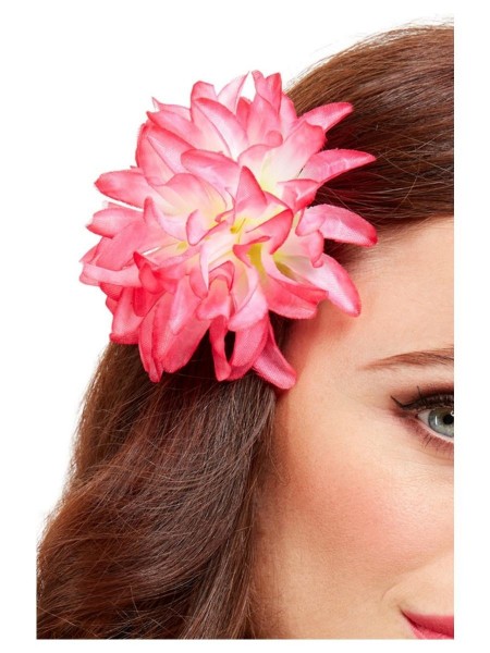 Island beauty flower hair clip