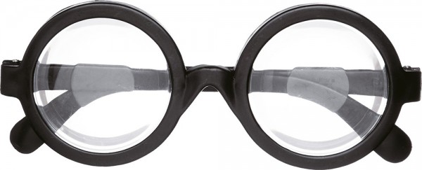 Black nerd glasses