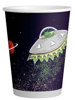 8 Up in Space pappersmuggar 250ml