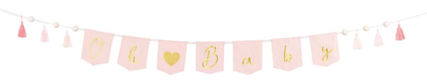 Cotton garland Oh Baby Girl 2.5m