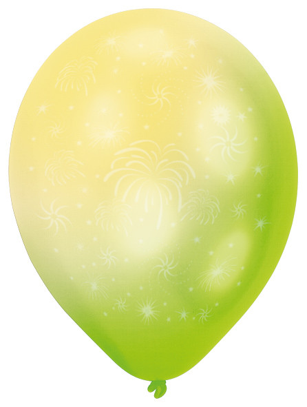 4 LED-vuurwerkballonnen 27,5 cm 3