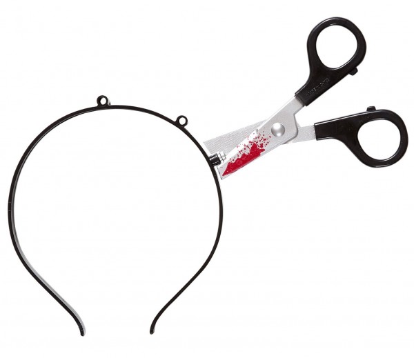 Bloody scissors accident headband 2