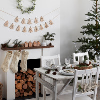 Vista previa: Calendario de Adviento de Navidad Cottage DIY