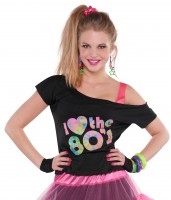 Vorschau: 80er Jahre Dance Shirt für Damen