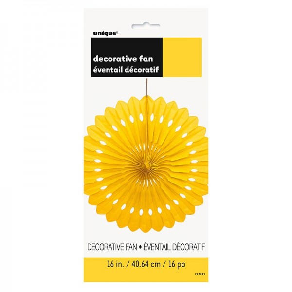 Happy decorative flower fan 40cm 2