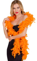 Preview: Feather boa orange deluxe 80g