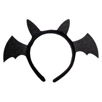 Preview: Glitter bat headband