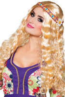 Förhandsgranskning: Blond hippiebrud peruk
