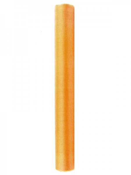 Rollo de tela de organza de 36cm en dorado 2