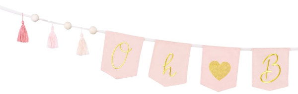 Cotton garland Oh Baby Girl 2.5m