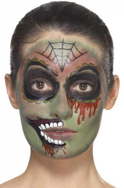 Set de maquillage Dia De Muertos Horror