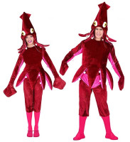 Costume da calamari unisex