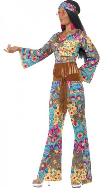 Miss hippie dam kostym 3