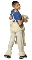 Förhandsgranskning: Lamaparad piggyback kostym för barn
