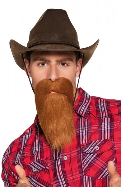 Cowboy Redbeard Beard