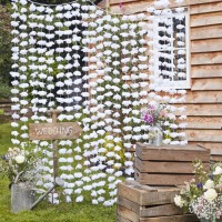 Vorschau: Landliebe Hochzeit Blütenvorhang 1,8 x 2m