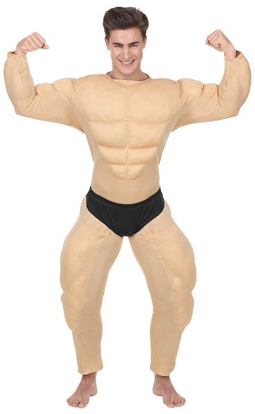 Bodybuilder muscle man costume