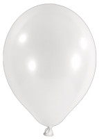 Anteprima: 30 palloncini bianchi 25cm
