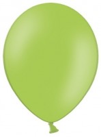 Preview: 10 party star balloons apple green 30cm