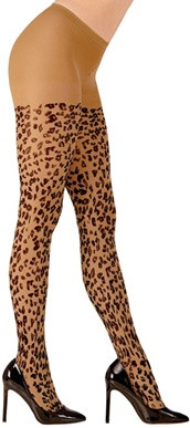 Collants aspect léopard 70 DEN