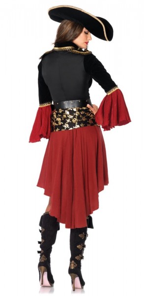Noble pirate lady ladies costume 2