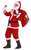 Oversigt: Flannel Santa Claus kostume