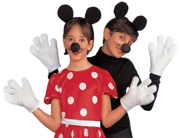 3-piece mouse costume accessories set