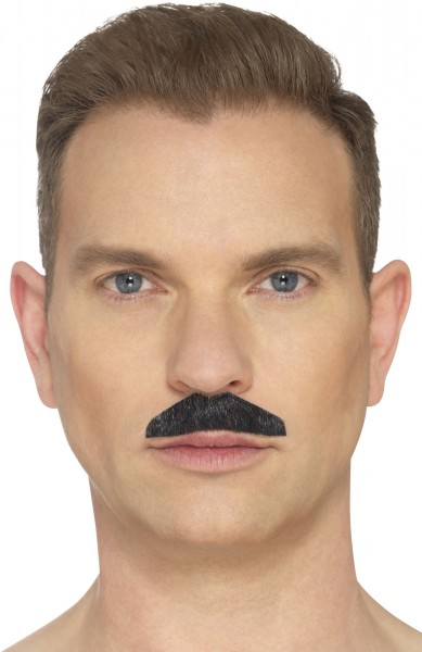 Johann Moustache en noir