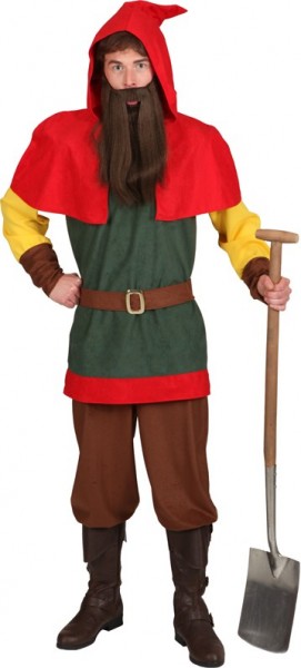Colorful dwarf costume Seppel