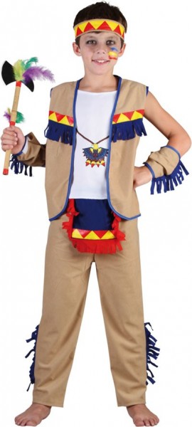 Indianer Junge Kito Kostüm