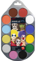 Voorvertoning: Kleurrijke make-up voor gezicht en lichaam