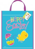 Happy Easter chick gift bag 33 x 28cm