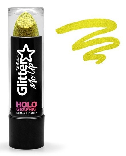 Gold glittering lipstick 4.5g