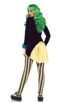 Vista previa: Disfraz de señorita Joker para mujer de colores