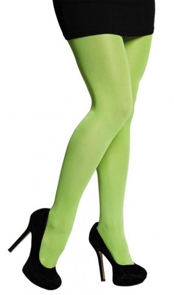 Strumpfhose Grün Monster Damen