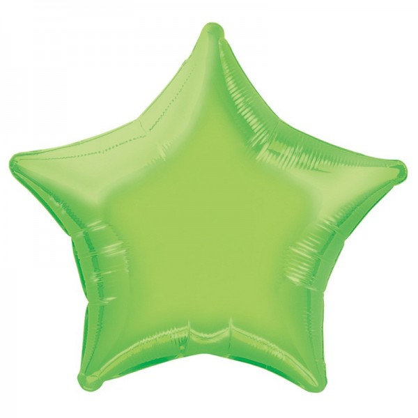 Foil balloon Rising Star green