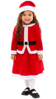 Widok: Kostium Mini Santa Girl dla dziewczynki
