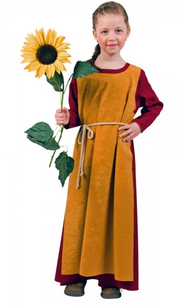 Mini pige middelalderlig pige kostume