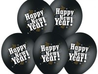 Preview: 6 New Year's Eve balloons 30cm
